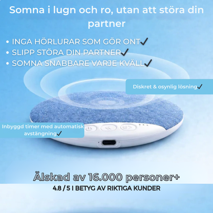 Somnia™ - Bluetooth-pudehøjttaler