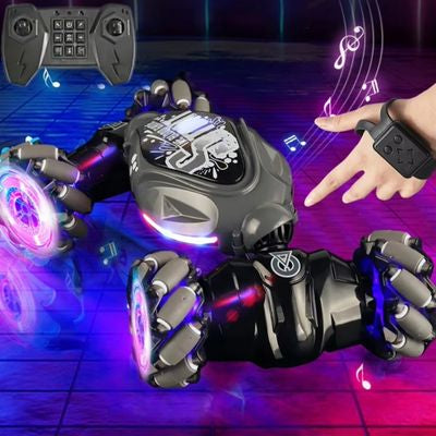 StormRacer DualControl – Stuntbil styrd med handen + fjärrkontroll