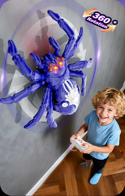 Gecko, Skalbagge & Spindel– fjärrstyrda klättrande leksaker för alla åldrar