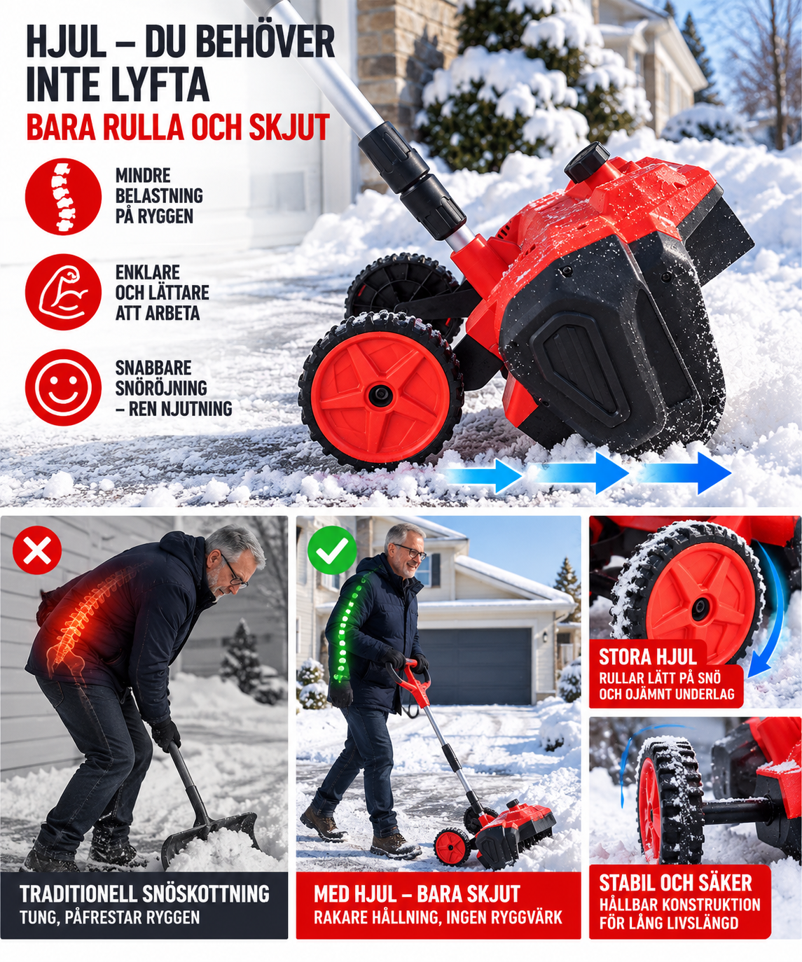 Snöskovel 2.0 – produktkort 2