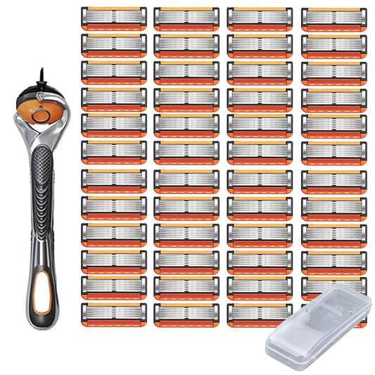 6-Blads Rakhyvlar i 24 / 48-pack