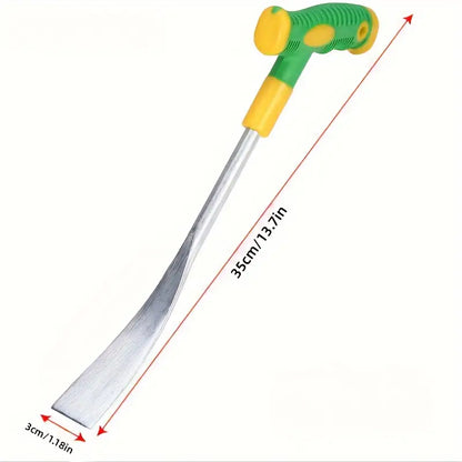 Rustfri hagespade for luking og grønnsaksgraving.