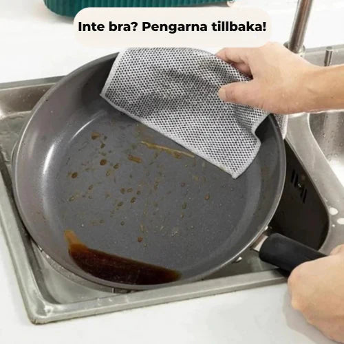 Purewipe-Mikrofiberduk för effektiv och hygienisk rengöring utan kemikalier