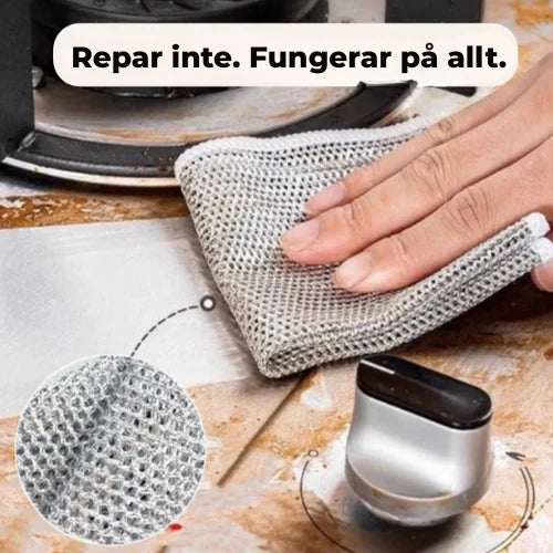 Purewipe-Mikrofiberduk för effektiv och hygienisk rengöring utan kemikalier