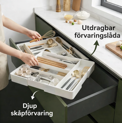 Skuffeorganisator med smart opbevaring