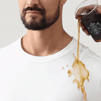 Hydrofobisk T-shirt – vatten- och fläckavvisande