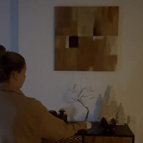 Ljusträdet – julbelysning med varmvitt sken