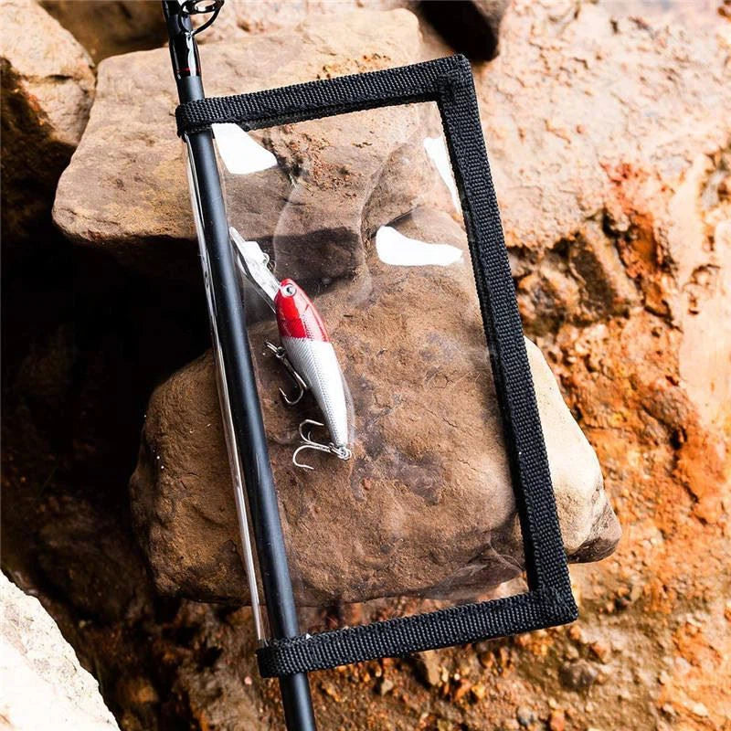 LureGuard – smart fiskeset med 5 delar; ink 2 spöhållare och 3 skyddsfodral för fiskedrag