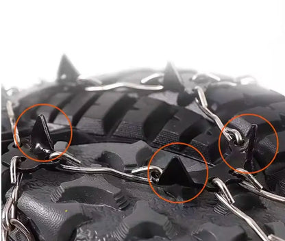 Ultra Spikes: Snow Chains for Shoes (2-Pack)