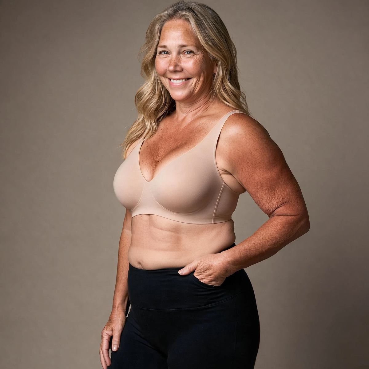 Extra Comfort – Bygellös push-up-bh