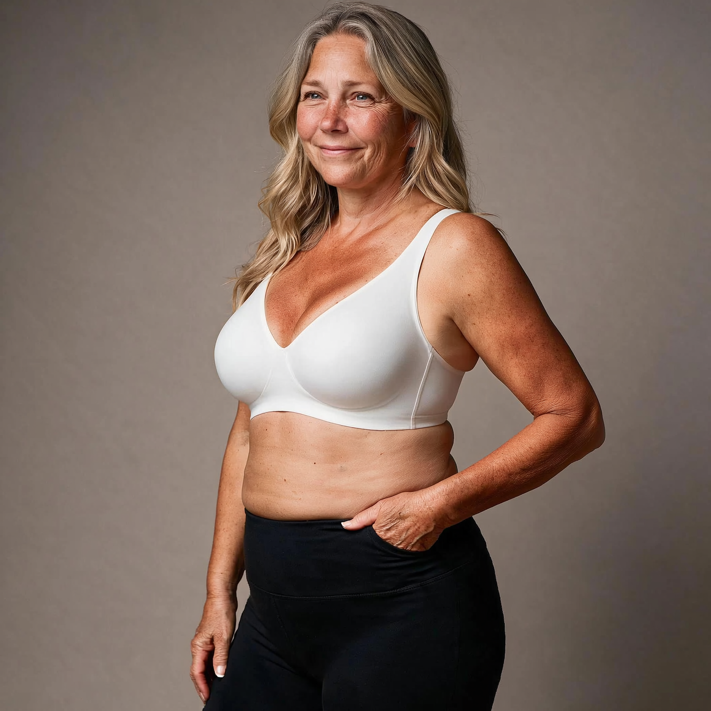 Extra Comfort – Bygellös push-up-bh