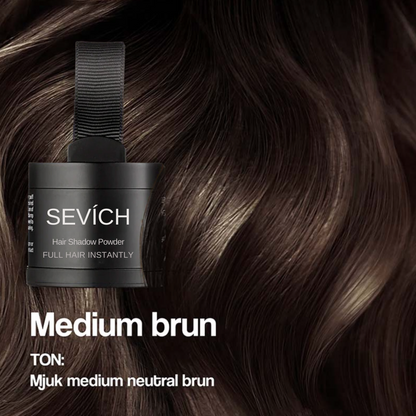 Sevich HairFusion – Professionell hårfiber för volym och gråhårstäckning