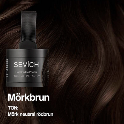 Sevich HairFusion – Professionell hårfiber för volym och gråhårstäckning