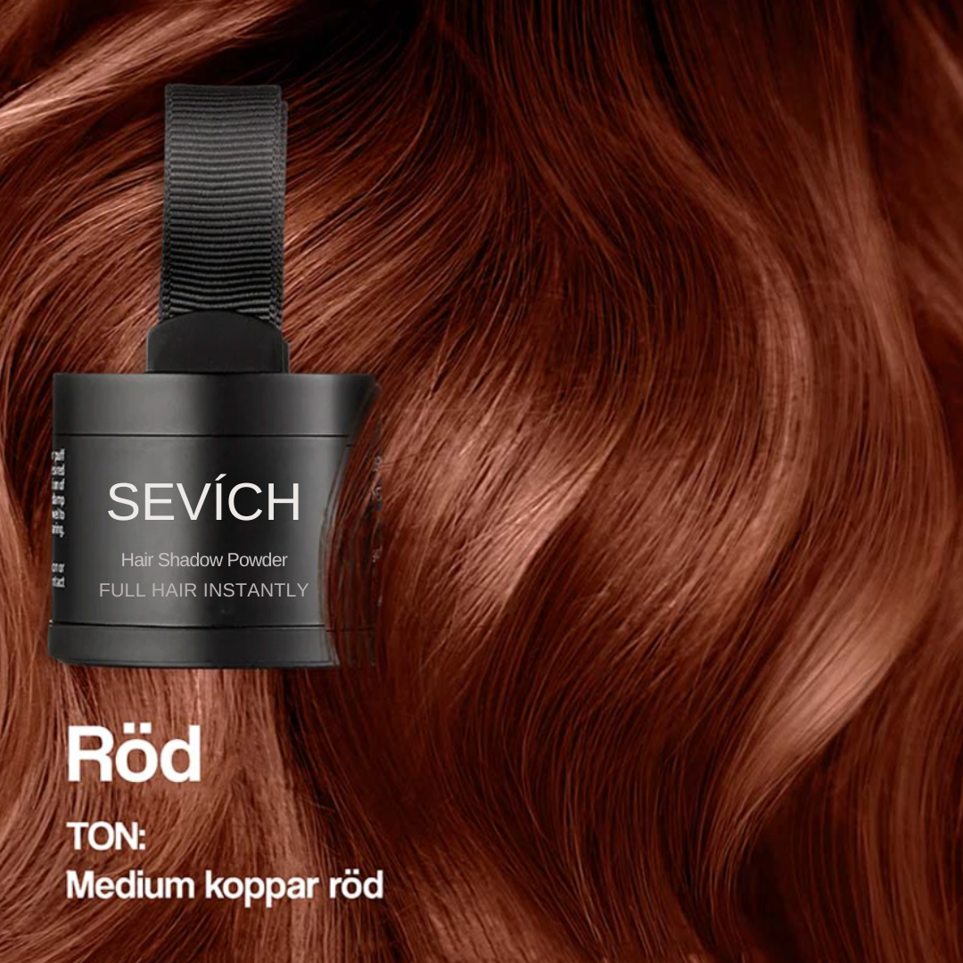 Sevich HairFusion – Professionell hårfiber för volym och gråhårstäckning