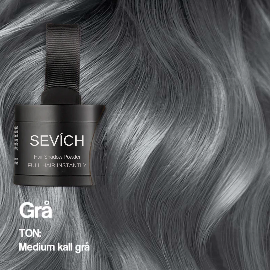 Sevich HairFusion – Professionell hårfiber för volym och gråhårstäckning