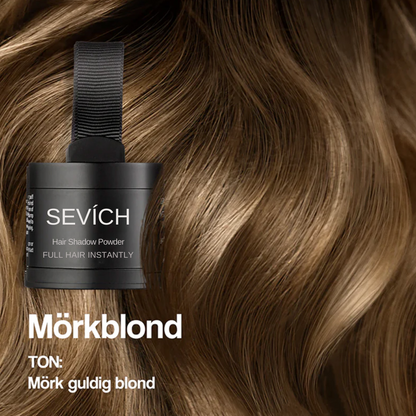 Sevich HairFusion – Professionell hårfiber för volym och gråhårstäckning