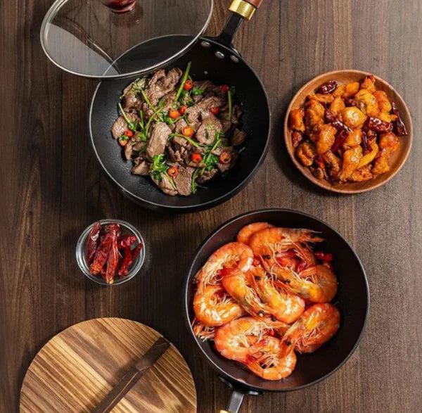 Gjutjärnspanna – ny generationens handsmidda järnpanna