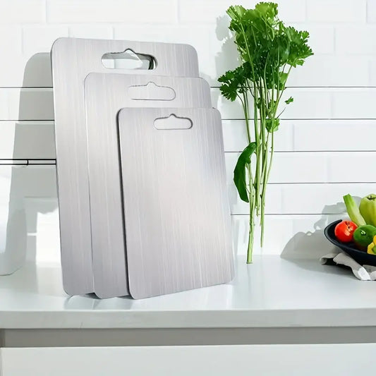 skarbrada stal, titan, grå, tre storlekar, allergifri, 