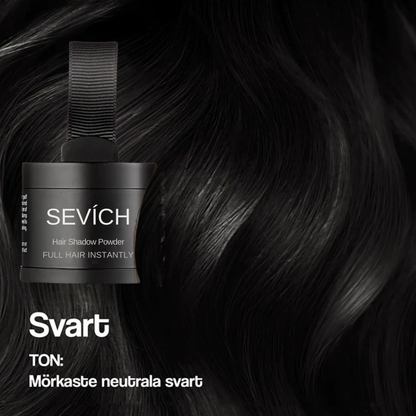 Sevich HairFusion – Professionell hårfiber för volym och gråhårstäckning