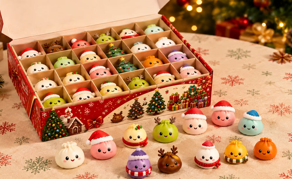 Squishy Dumplings Julkalender – 24 överraskningar