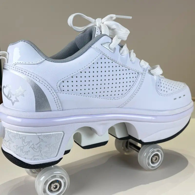 Sneakers med hjul – GlideStep 2-i-1 rullesko