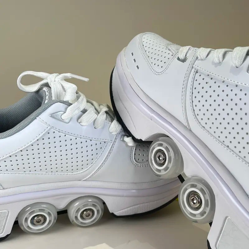 Sneakers med hjul – GlideStep 2-i-1 rullesko